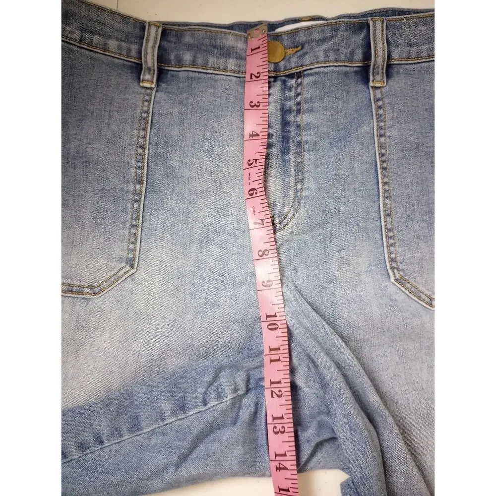 Lane Bryant Flex Magic Jeans 18 Boyfriend Mid Rise Signature Fit
